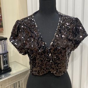 Sequined bolero